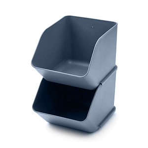 Система хранения LIEWOOD "Rosemary", 2 шт, размер S, серо-синяя